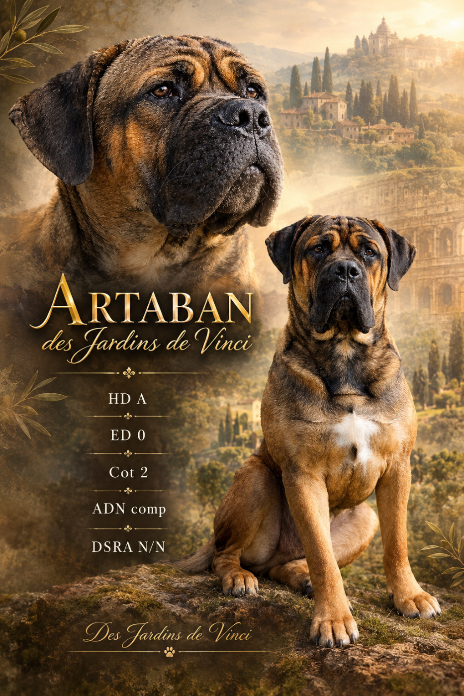 Artaban des Jardins de Vinci